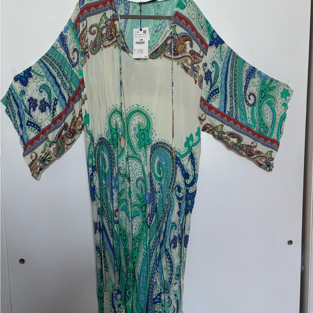 Zara Multicolor Paisley Dress